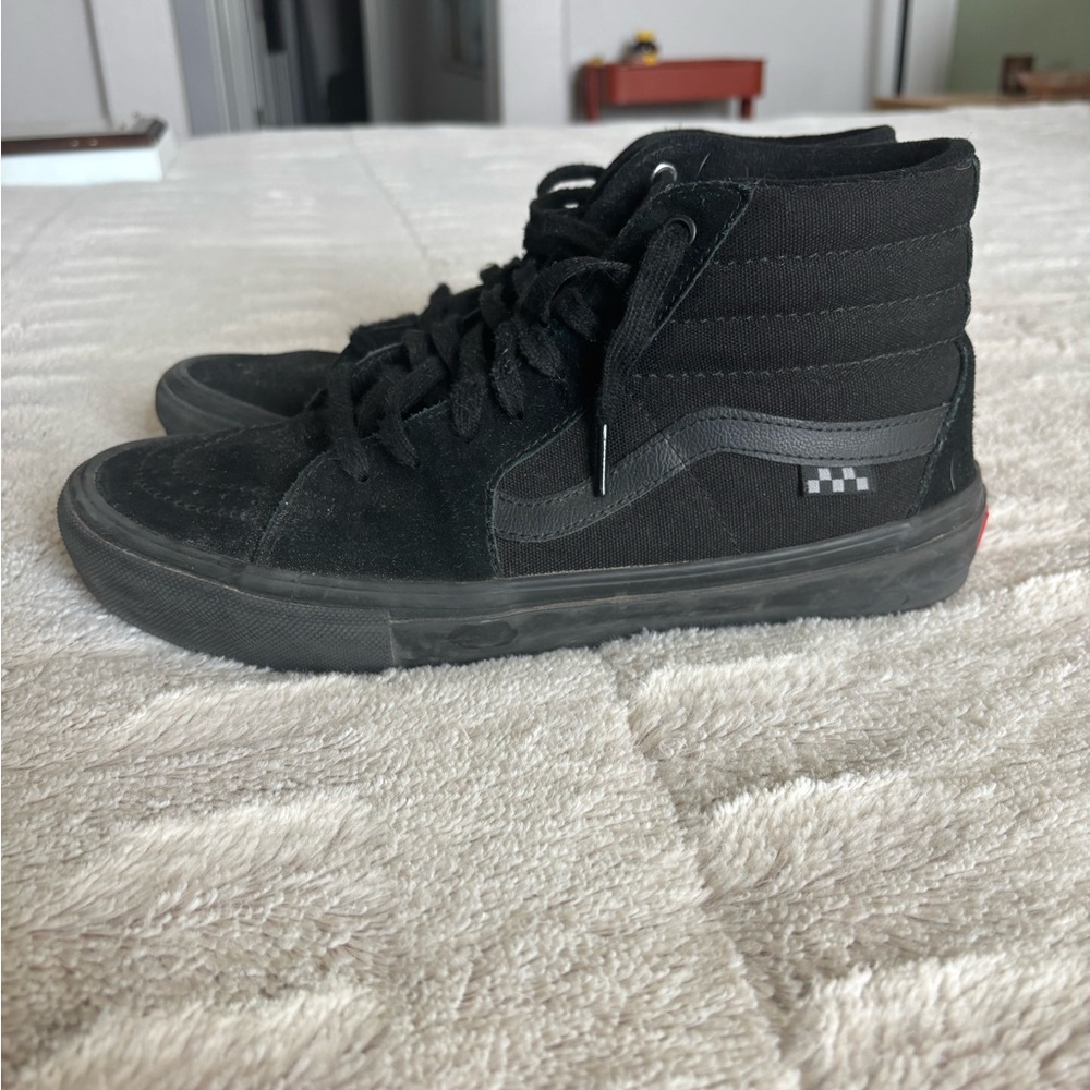 Vans Black High-Top Sneakers